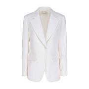 Chloé Sofistikerade Linne Blazers White, Dam