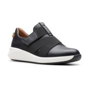 Clarks Sneakers Black, Dam