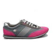 Clarks Jewel Lace Läder Sneaker Pink, Dam