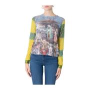 Desigual Kvinnlig blus Yellow, Dam