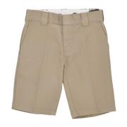 Dickies Slim Fit Short Rec Khaki - Streetwear Kollektion Brown, Herr