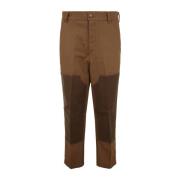 Dickies Vaxad Dubbel Knä Byxa Brown, Herr