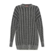 Diesel ‘M-Pantesse’ sweater - ‘M-Pantesse’ sweater Gray, Dam