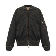 Diesel Bomberjacka Black, Herr