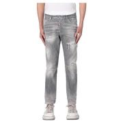 Dsquared2 Gråa Byxor med Stil/Modell Namn Gray, Herr