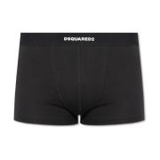 Dsquared2 Boxershorts med logotyp Black, Herr