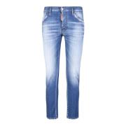 Dsquared2 Ikoniska ljusblå Skater jeans för en ung och fräsch publik B...