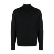 Dsquared2 Stickad polotröja Black, Herr