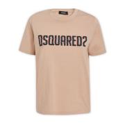 Dsquared2 T-shirts Beige, Dam