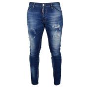 Dsquared2 Cool Guy Slim-Fit Faded Jeans Blue, Herr