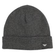 Emporio Armani Viskos Ullblandning Armani Hatt Gray, Herr