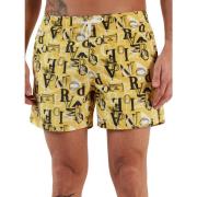 Emporio Armani Gul Sea Kläder Boxershorts med Elastisk Midja Yellow, H...