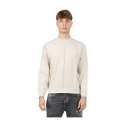 Emporio Armani Stilfull Pullover Tröja Beige, Herr