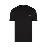 Emporio Armani T-Shirts Black, Herr