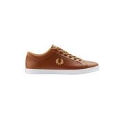 Fred Perry Läder Tennisskor Brown, Herr