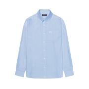Fred Perry Klassisk Oxford Skjorta Blue, Herr