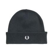 Fred Perry Grön Merinoull Hatt Green, Herr