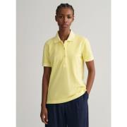 Gant Tidlös Dam Chemise Polo Yellow, Dam