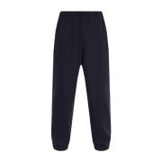 Giorgio Armani Sweatpants med logotyp Blue, Herr