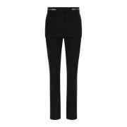 Givenchy Eleganta Straight Jeans för Kvinnor Black, Dam