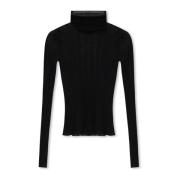 Givenchy Ribbad polotröja Black, Dam