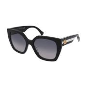 Gucci 1300S Svart/Vit Black, Unisex