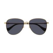 Gucci Guld Solglasögon Gg1419S-001 Yellow, Dam