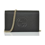 Gucci Cross Body Väska Black, Dam