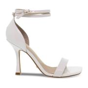 Guess High Heel Sandals White, Dam