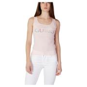 Guess Colorful Logo Tank TOP Pink, Dam