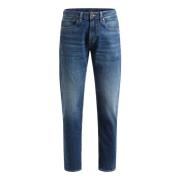 Guess Stretch Cotton Angels Straight Jeans Blue, Herr