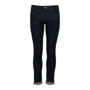 Guess Slim Fit Mid-Rise Skinny Jeans Blue, Dam