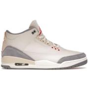 Jordan Retro Muslin Sneakers 3 Gray, Herr