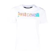 Just Cavalli T-Shirts White, Dam