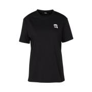 Karl Lagerfeld T-Shirts Black, Dam