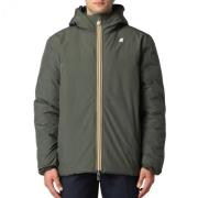 K-Way Grön Svart Thermo Dubbel Sweatshirt Green, Herr