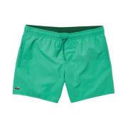 Lacoste Inslagna logoshorts Green, Herr