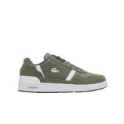 Lacoste T-clip läder sneakers Green, Herr