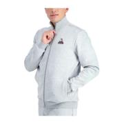 le coq sportif Sweatshirt med dragkedja Gray, Herr