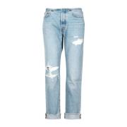 Levi's Straight Jeans Blue, Dam