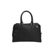 Loewe Läder handvskor Black, Dam