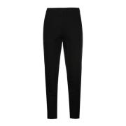 Michael Kors Leather Trousers Black, Dam