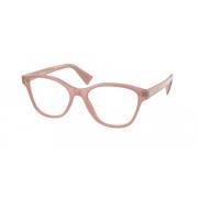 Miu Miu Modeglasögon MU 02Uv Pink, Dam