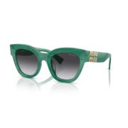 Miu Miu 01Ys Sole - Stilfull Modell Green, Dam