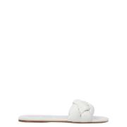 Miu Miu Vita Sandaler, Ss22 Kollektion White, Dam