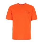 Moschino Orange Bomull T-shirt Orange, Herr