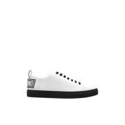 Moschino Sneakers, Klassisk Stil Modell White, Herr