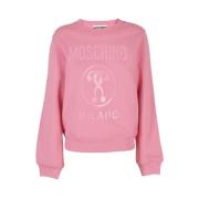 Moschino Stilfull Tränings T-shirt Pink, Dam