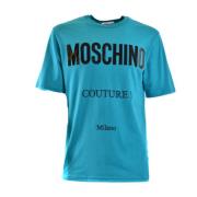 Moschino Uppgradera din avslappnade garderob med snygga T-shirts Blue,...
