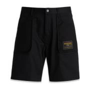 Moschino Stiliga Bermuda Shorts för Män Black, Herr